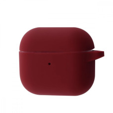 Чехол Silicone Case New для AirPods 4 bordo