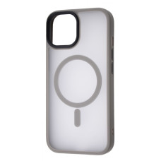 Чехол WAVE Matte Insane Case with Magnetic Ring iPhone 15 Pro gray