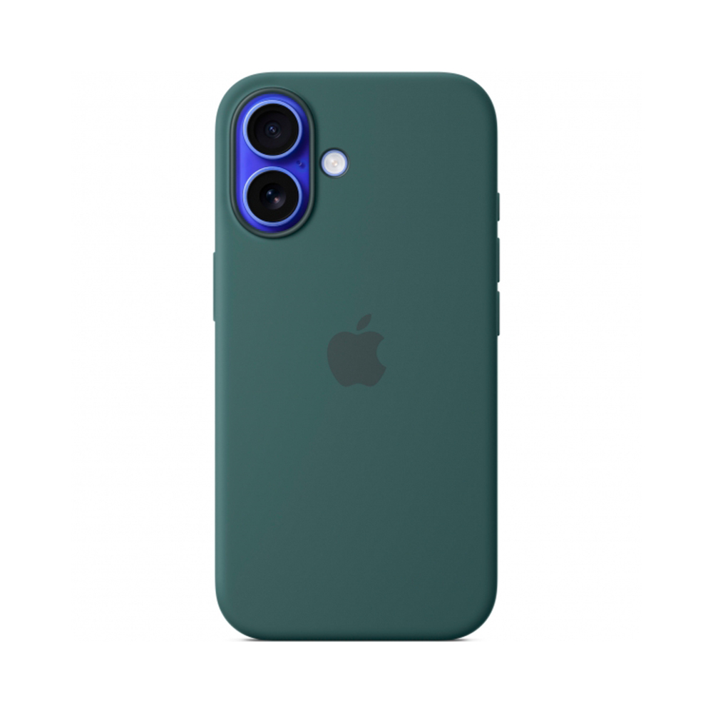 iPhone 16 Plus Silicone Case с MagSafe - Lake Green (MYYH3)