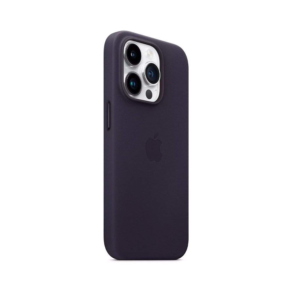 iPhone 14 Pro Leather Case with MagSafe - Ink (MPPJ3)
