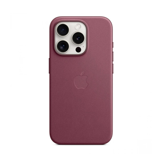 iPhone 15 Pro FineWoven Case with MagSafe - Mulberry (MT4L3)