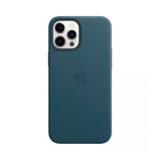 iPhone 12 Pro Max Leather Сase with MagSafe - Baltic Blue (MHKK3)