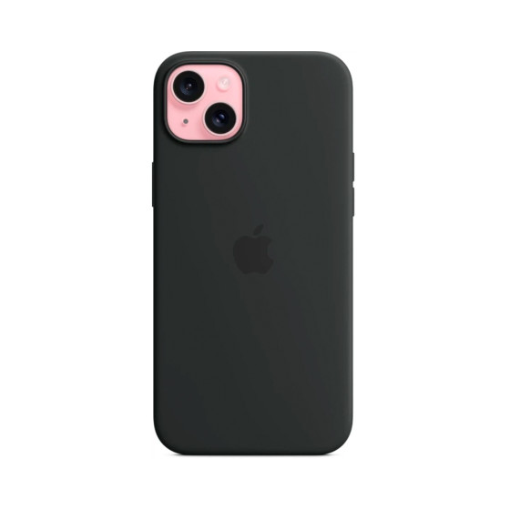 iPhone 15 Plus Silicone Case with MagSafe - Black (MT103)