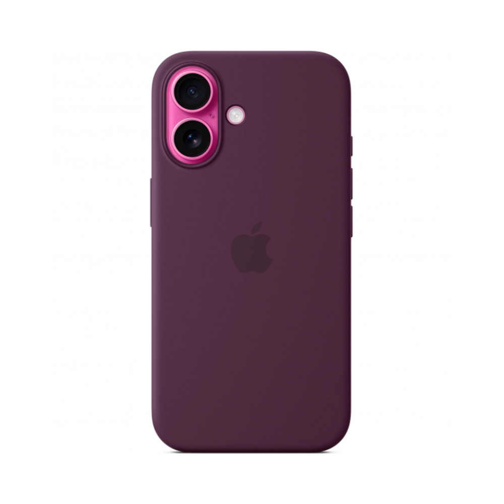 iPhone 16 Plus Silicone Case with MagSafe - Plum (MYYD3)
