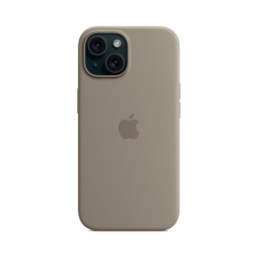 iPhone 15 Silicone Case with MagSafe - Clay (MT0Q3)