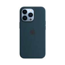 iPhone 13 Pro Silicone Case with MagSafe - Abyss Blue (MM2J3)