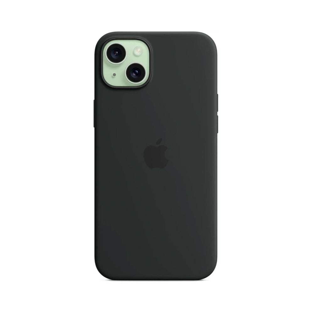 iPhone 15 Plus Silicone Case with MagSafe - Black (MT103)