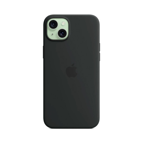 iPhone 15 Plus Silicone Case with MagSafe - Black (MT103)