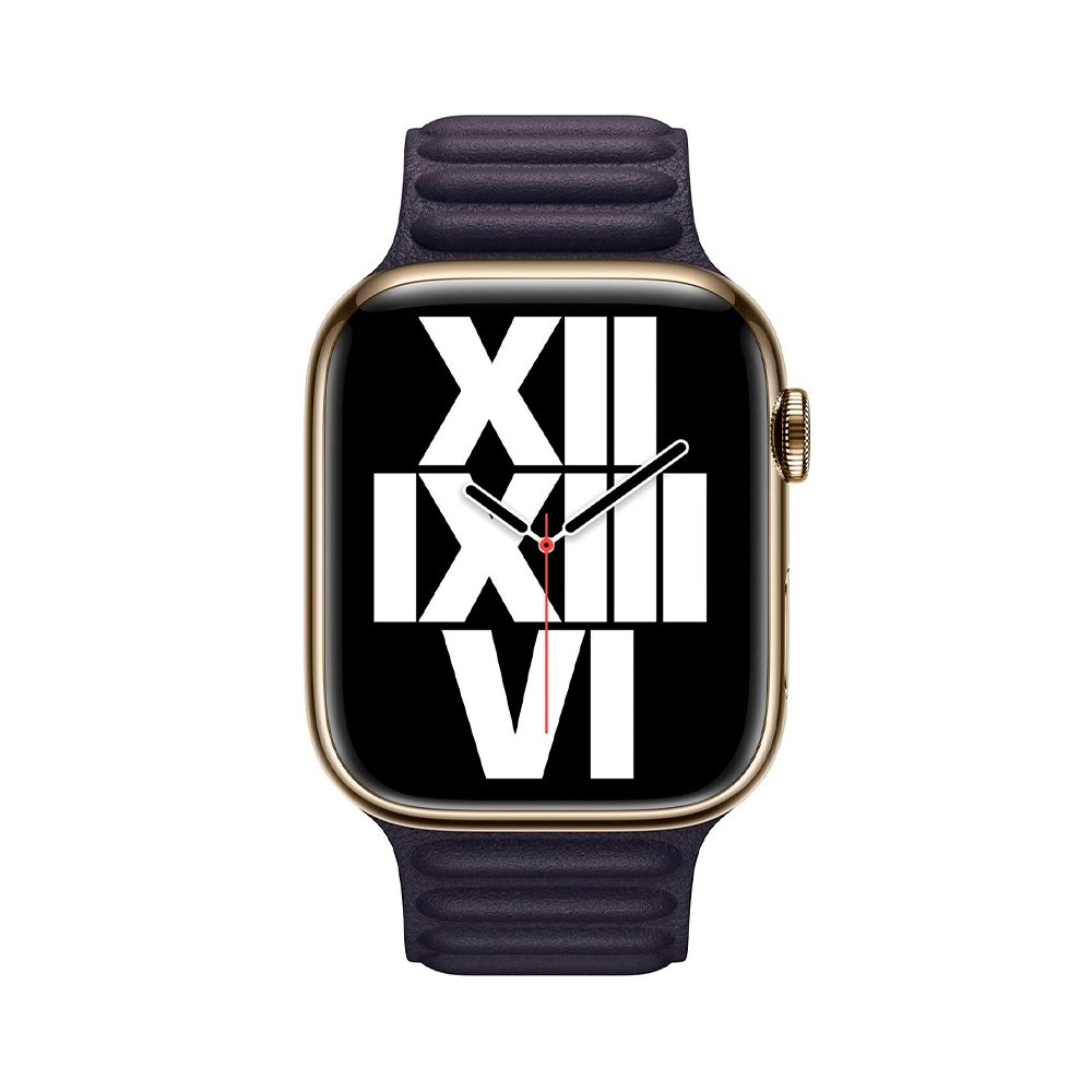 Apple Watch Leather Link 44mm/45mm S/M Ink (MP873)