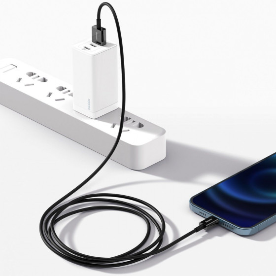 Кабель Baseus Superior Series Fast Charging Lightning 2.4A (1m) blue