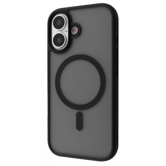 Чехол WAVE Matte Insane Case with Magnetic Ring iPhone 17 black