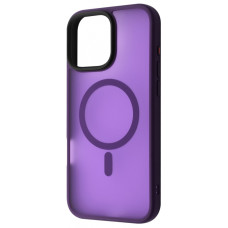 Чехол WAVE Matte Insane Case с Magnetic Ring iPhone 16 Pro Max deep purple