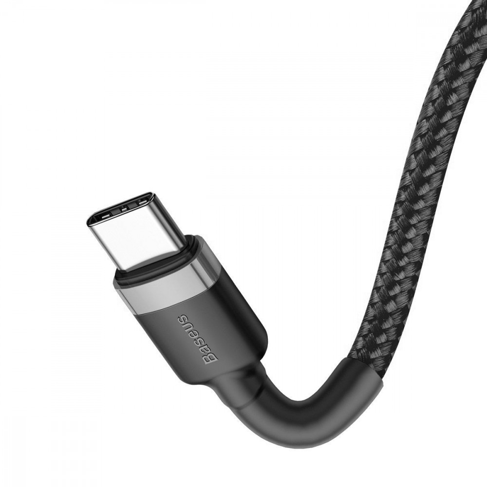 Кабель Baseus Cafule Flash Charging Type-C to Type-C PD 2.0 100W (2m) red/black