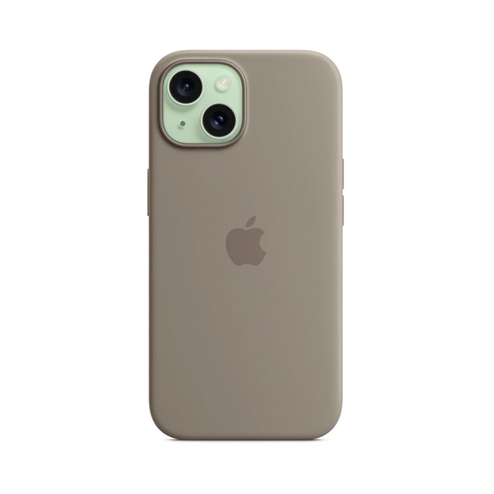 iPhone 15 Silicone Case with MagSafe - Clay (MT0Q3)