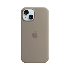 iPhone 15 Silicone Case with MagSafe - Clay (MT0Q3)