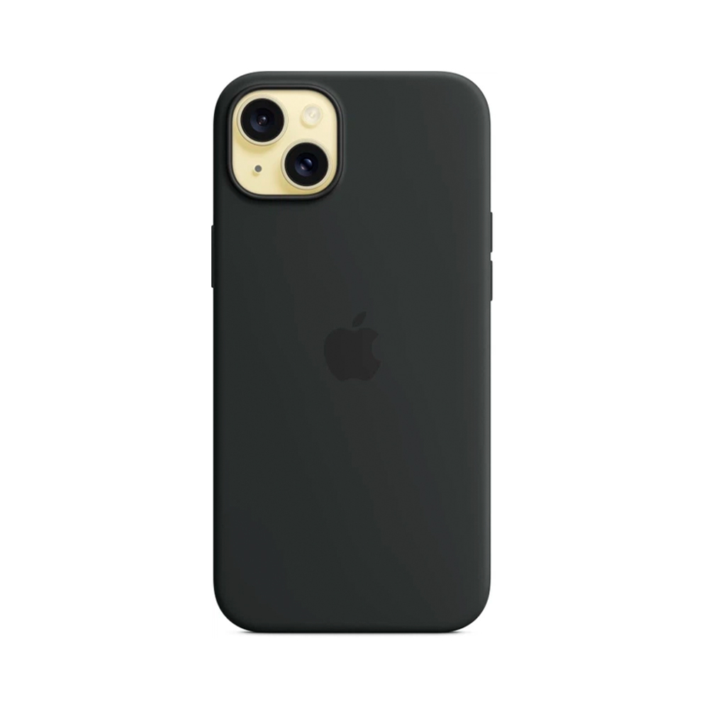 iPhone 15 Plus Silicone Case with MagSafe - Black (MT103)