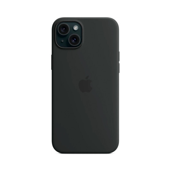 iPhone 15 Plus Silicone Case with MagSafe - Black (MT103)