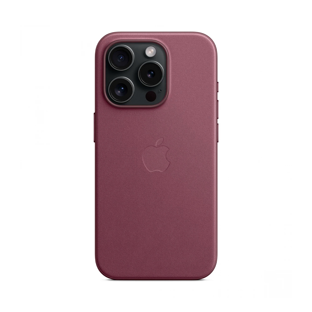 iPhone 15 Pro FineWoven Case with MagSafe - Mulberry (MT4L3)