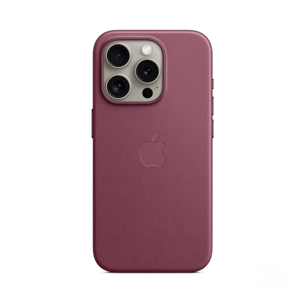iPhone 15 Pro FineWoven Case with MagSafe - Mulberry (MT4L3)