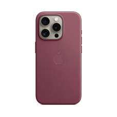 iPhone 15 Pro FineWoven Case with MagSafe - Mulberry (MT4L3)