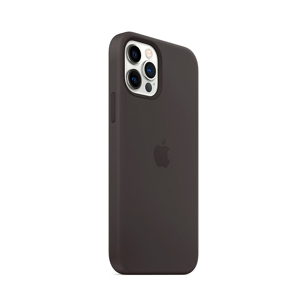 iPhone 12/12 Pro Silicone Case with MagSafe - Black (MHL73)