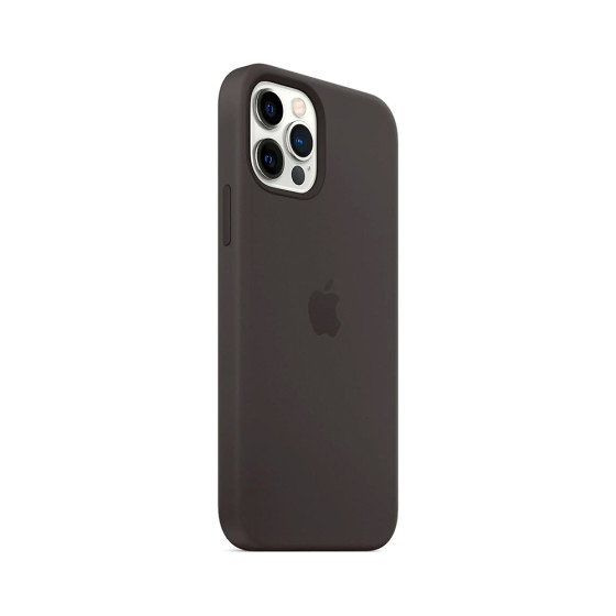 iPhone 12/12 Pro Silicone Case with MagSafe - Black (MHL73)