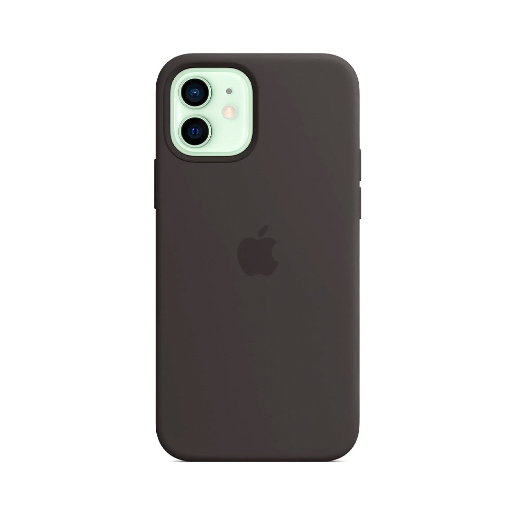 iPhone 12/12 Pro Silicone Case with MagSafe - Black (MHL73)