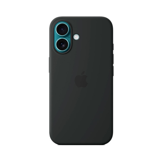 iPhone 16 Silicone Case with MagSafe - Black (MYY13)