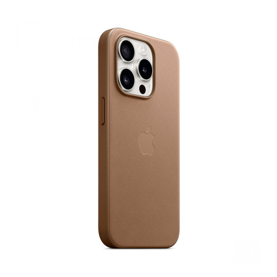iPhone 15 Pro FineWoven Case with MagSafe - Taupe (MT4J3)