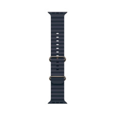 Apple Ocean Band Navy - Natural Titanium Finish 44/45/46/49mm (MXTH3)