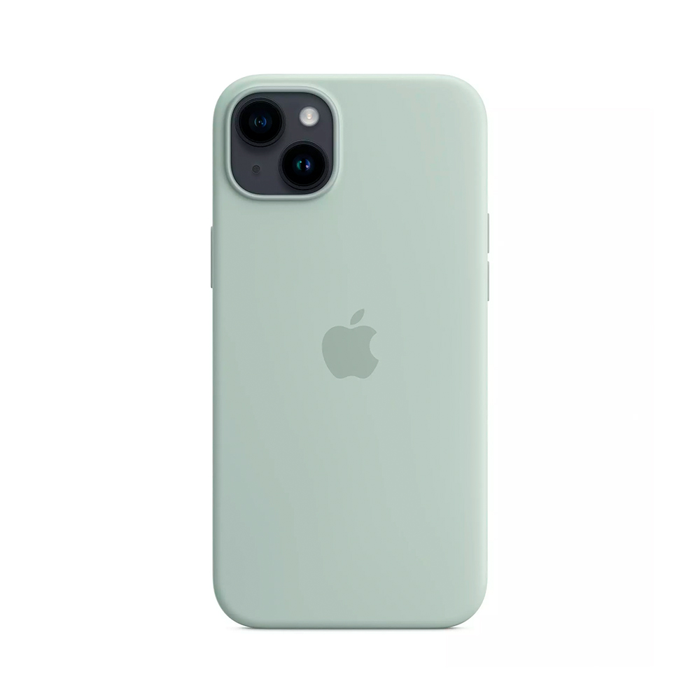 iPhone 14 Plus Silicone Case with MagSafe - Succulent (MPTC3)