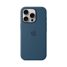 iPhone 16 Pro Silicone Case with MagSafe - Denim (MYYK3)