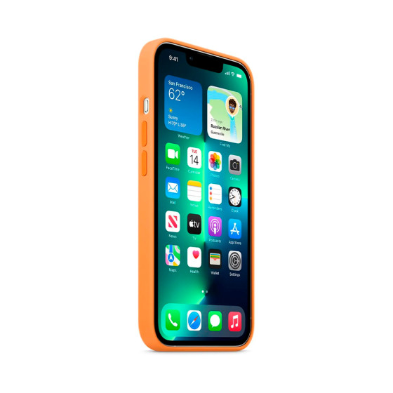 iPhone 13 Pro Silicone Case с MagSafe - Marigold (MM2D3)