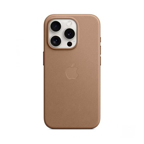 iPhone 15 Pro FineWoven Case with MagSafe - Taupe (MT4J3)