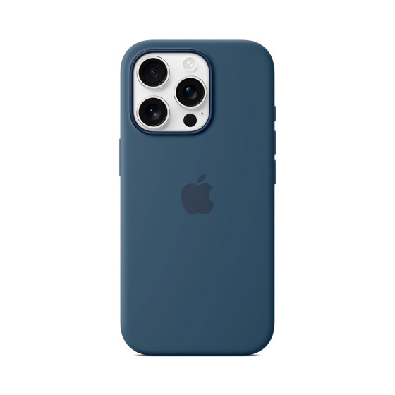 iPhone 16 Pro Silicone Case with MagSafe - Denim (MYYK3)