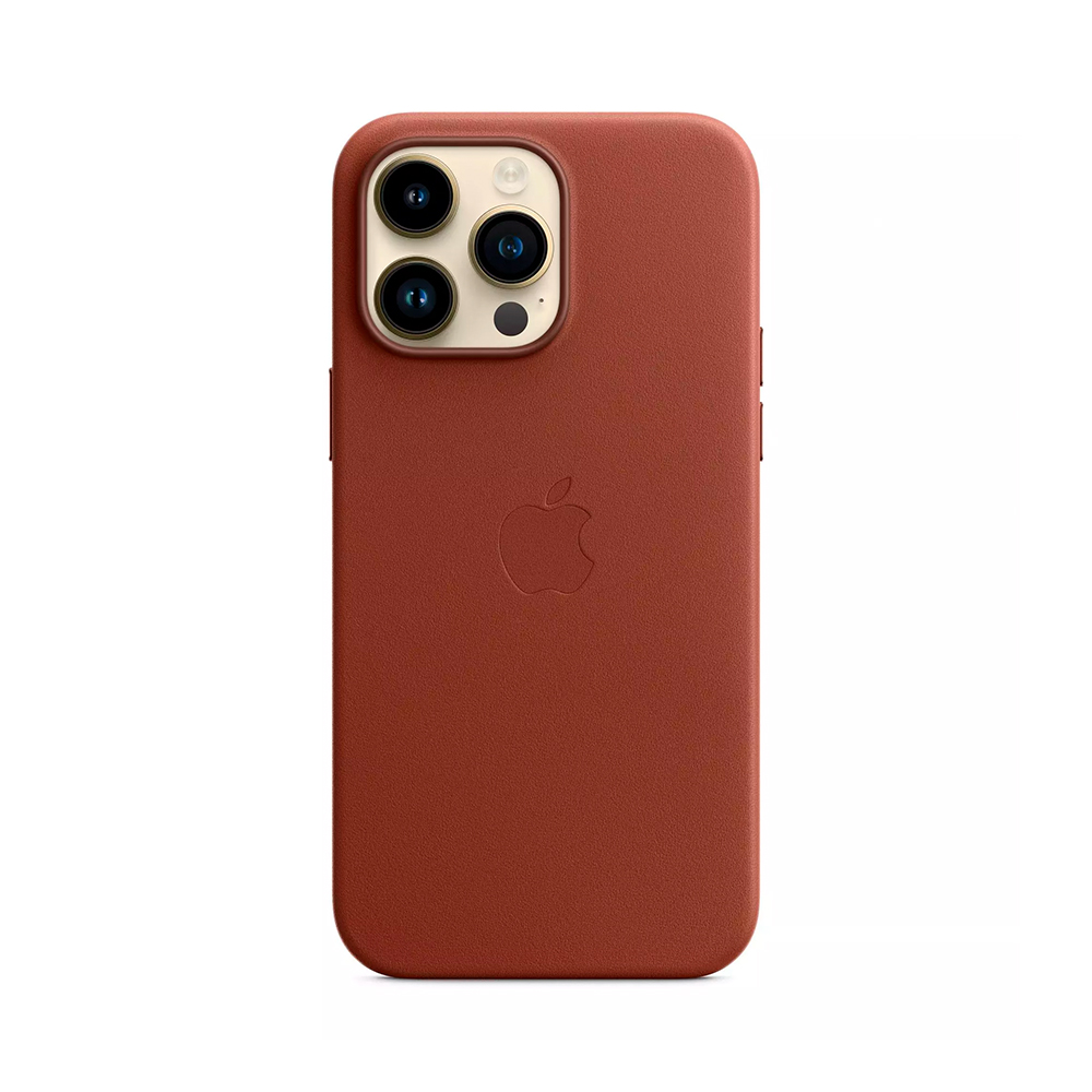 iPhone 14 Pro Max Leather Case with MagSafe - Umber (MPPQ3)