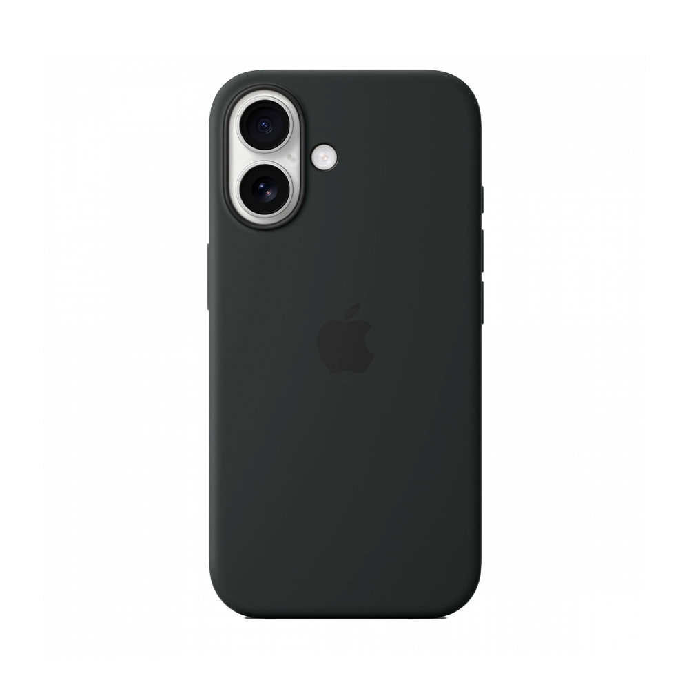 iPhone 16 Silicone Case with MagSafe - Black (MYY13)