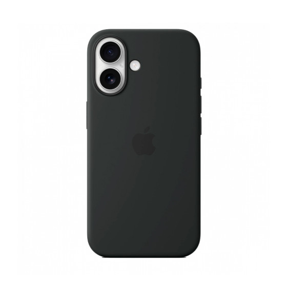 iPhone 16 Silicone Case with MagSafe - Black (MYY13)