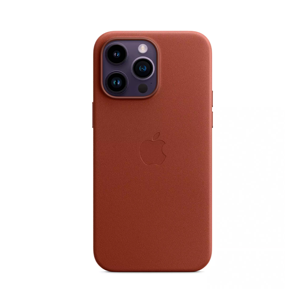 iPhone 14 Pro Max Leather Case with MagSafe - Umber (MPPQ3)