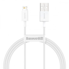 Кабель Baseus Superior Series Fast Charging Lightning 2.4A (1m) white
