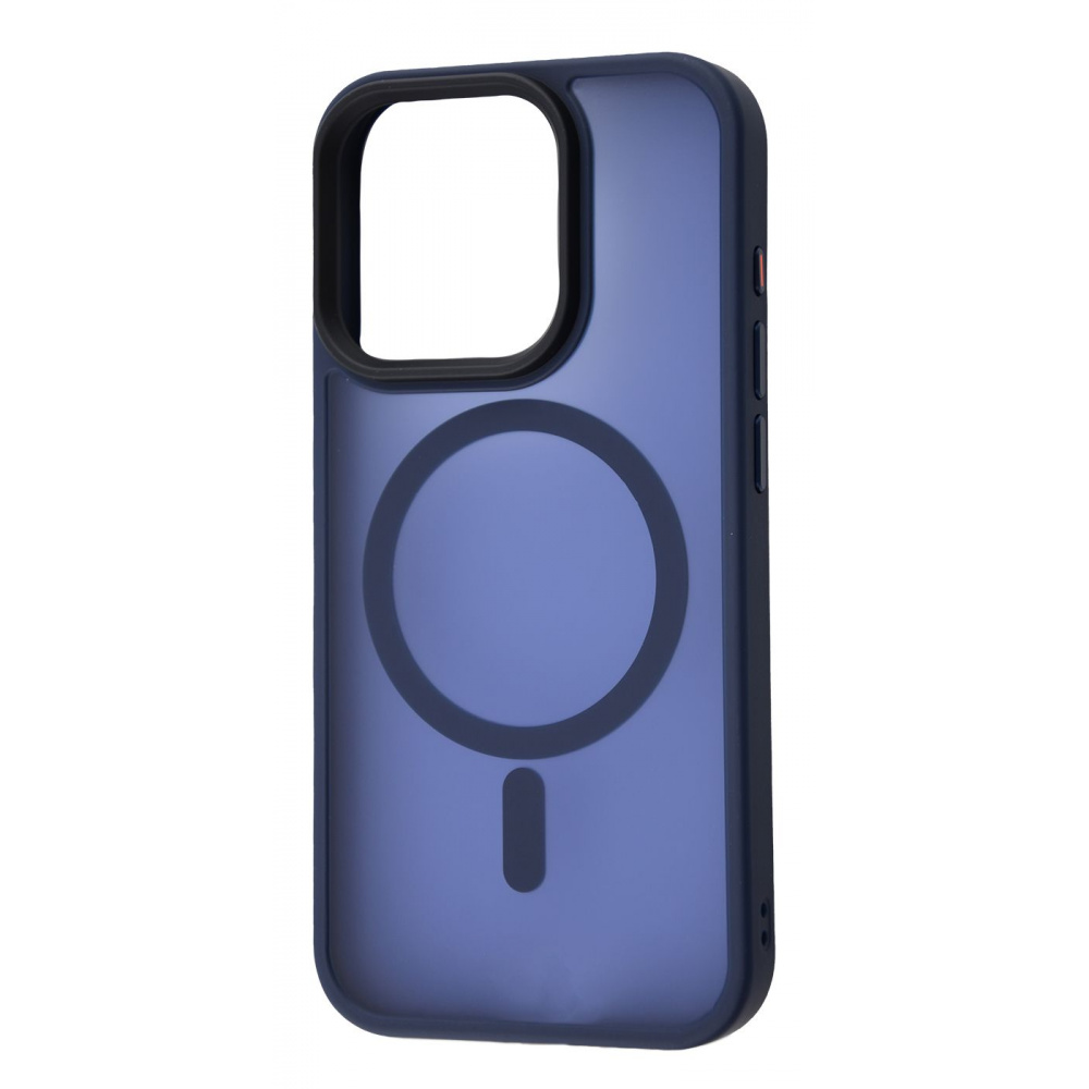 Чехол WAVE Matte Insane Case with Magnetic Ring iPhone 15 midnight blue