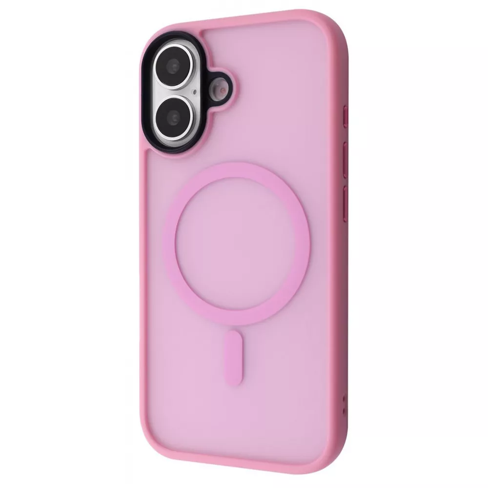 Чехол WAVE Matte Insane Case with Magnetic Ring iPhone 17 pink