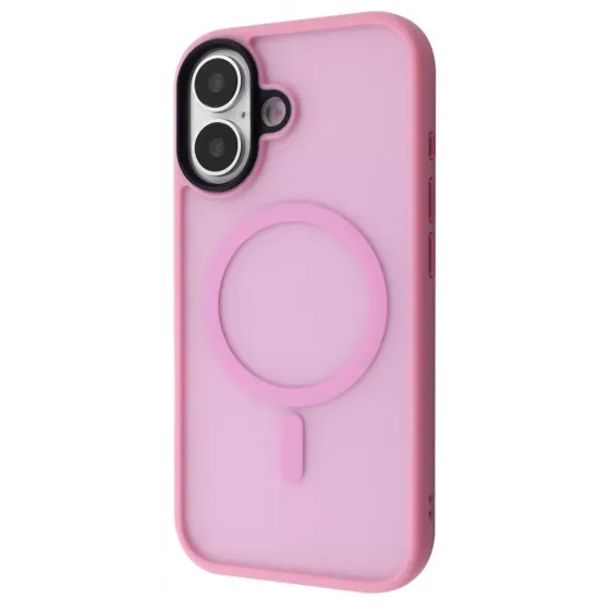 Чехол WAVE Matte Insane Case with Magnetic Ring iPhone 17 pink
