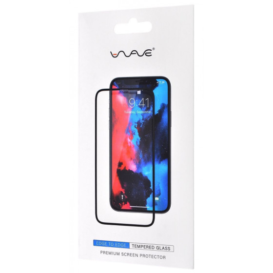 Защитное стекло WAVE Edge to Edge iPhone 13 Pro Max/14 Plus black