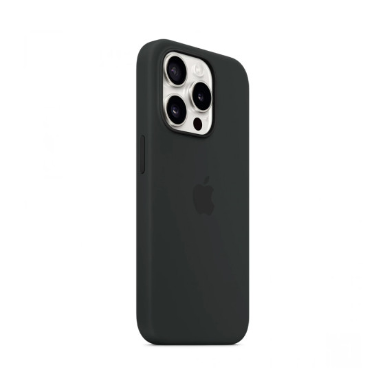 iPhone 15 Pro Silicone Case with MagSafe - Black (MT1A3)
