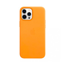 iPhone 12 Pro Max Leather Case with MagSafe - California Poppy (MHKH3)
