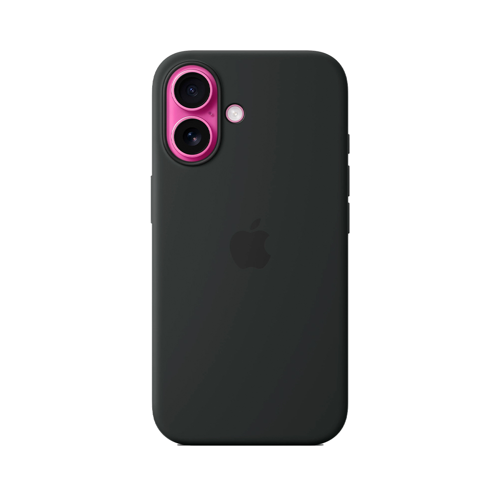 iPhone 16 Silicone Case with MagSafe - Black (MYY13)