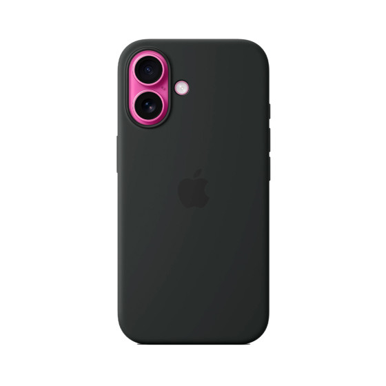 iPhone 16 Silicone Case with MagSafe - Black (MYY13)