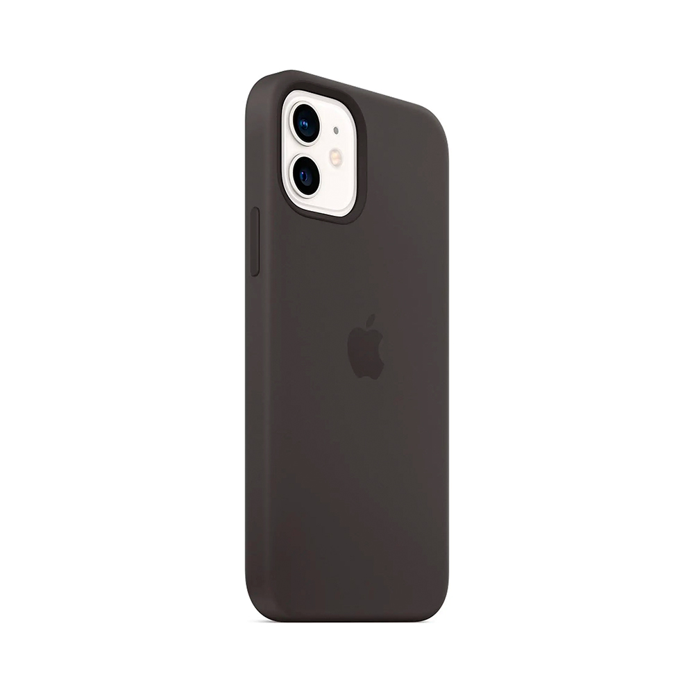 iPhone 12/12 Pro Silicone Case with MagSafe - Black (MHL73)