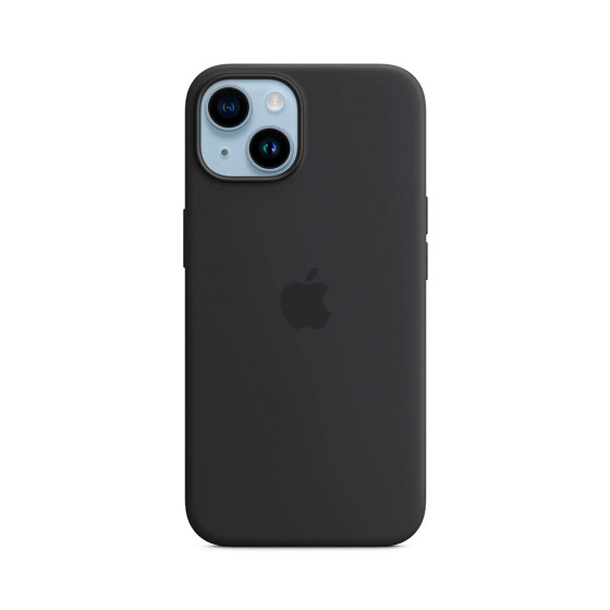 iPhone 14 Silicone Case with MagSafe - Midnight (MPRU3)